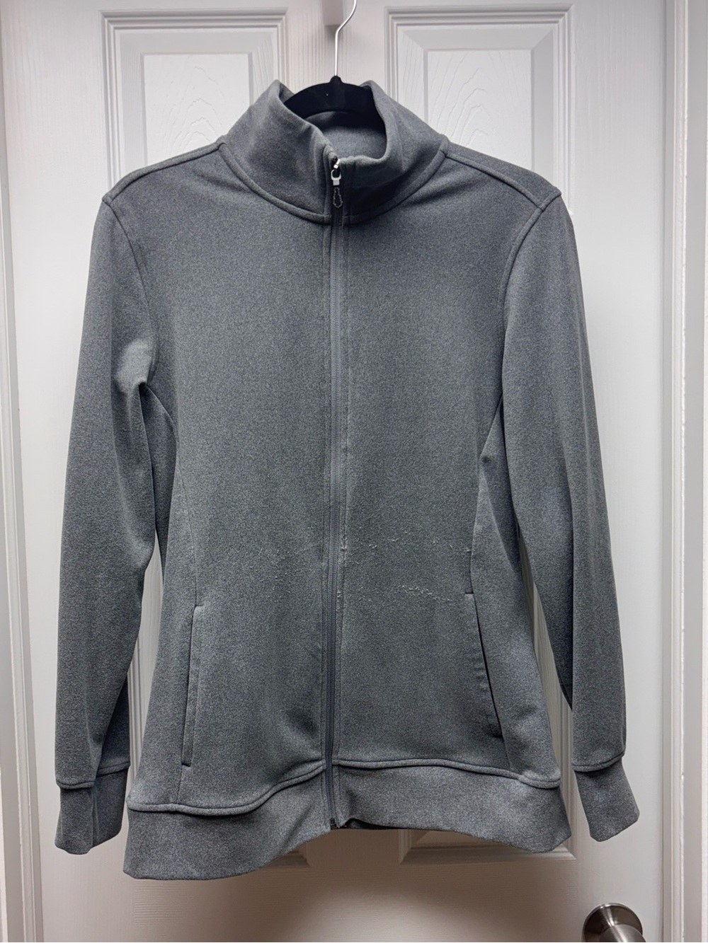 Hi-Tec Women’s Gray Full Zip Performance Jacket | Size Medium
